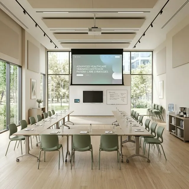 Sala de treinamentos e workshops no LYRATA